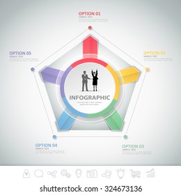 Design Infographic template. can be used for workflow layout, diagram, number options, bussiness concept
