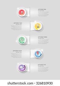 Design Infographic template. can be used for workflow layout, diagram, number options, business concept