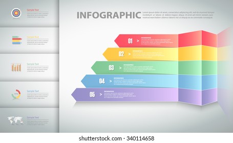 Design infographic template. can be used for workflow layout, diagram, number options, progress, timeline