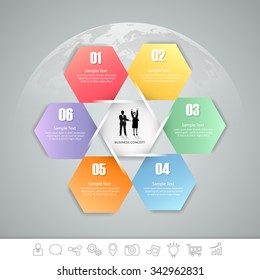 Design infographic template. can be used for workflow layout, diagram, number options, progress, timeline
