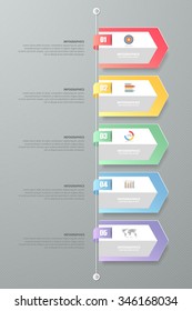 Design infographic template. can be used for workflow layout, diagram, number options, progress, timeline
