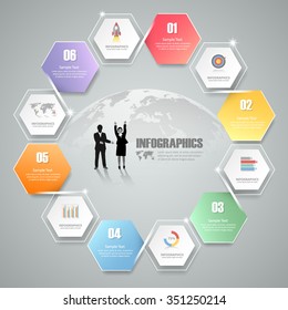 Design infographic template. can be used for workflow layout, diagram, number options, progress, timeline