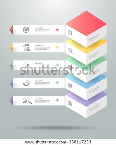 Design infographic template. can be used for workflow layout, diagram, number options, progress, timeline