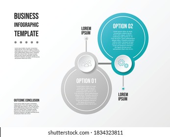 Design of infographic template. Timeline with business icons. Vector