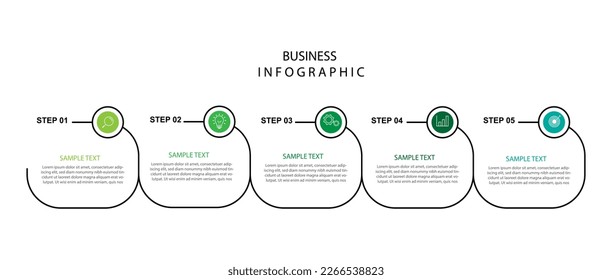 Design infographic template vector element
