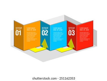 design infographics template. vector Layout