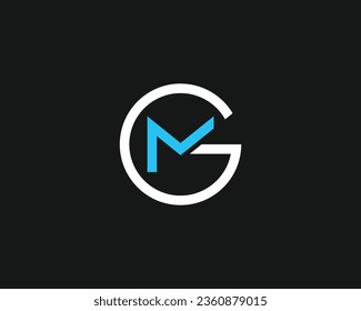 Diseño. Letras iniciales Icono del logotipo de MG, MG, Monograma de letras de alfabetos GM.
Diseño profesional y minimalista de logotipos MG, estilo de emblema monograma con diseño de forma de corona.
