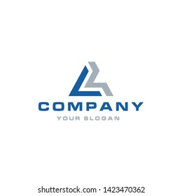 design inspiration for the letter logo C triangle