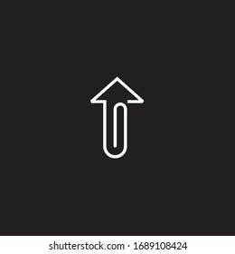 design inspiration logo line vector direction arrow clip