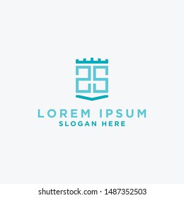 design inspiration, the monogram logo for the company from the initial letter of the ZS logo icon. -Vectors