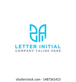 design inspiration, the monogram logo for the company from the initial letter of the ZA logo icon. -Vectors