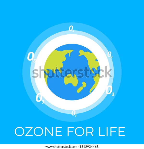 Design for International\
Day for the Preservation of the Ozone Layer . world ozone day. 16\
September