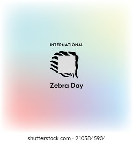 design for international zebra day 2022