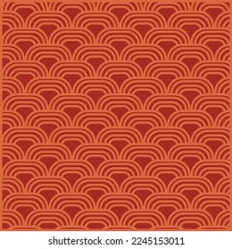 Design japanese background wave pattern 