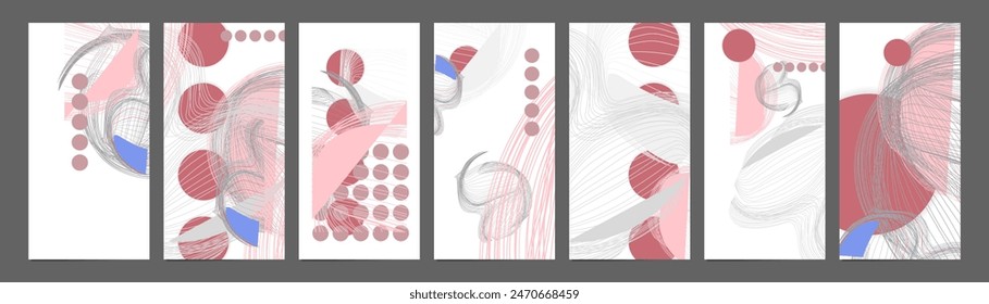 Design Japanese style templates set invitations white background to beauty texture from lines abstract background for book cover brochure texture