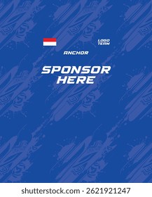 Design Jersey Vector Football Futsal Pattern Abstract Sporty Design Background
