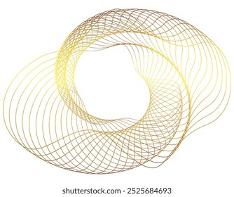 Design for Jewelry, Fashion, Beauty, Skincare, Wedding for Web-design, Banner, Presentation, package. Icon, Logo, and Background made of Circular Dots, wave Lines, and Spirals. Holyday Patterns