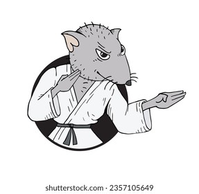 Design of karate rat draw