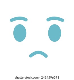 design kawaii face icon design