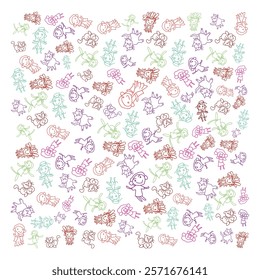 design kids sketch pattern drawing 