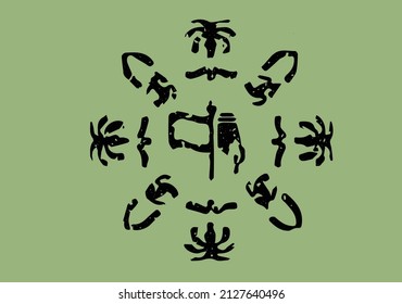 Design kit for The founding day of the Kingdom of Saudi Arabia -patterns