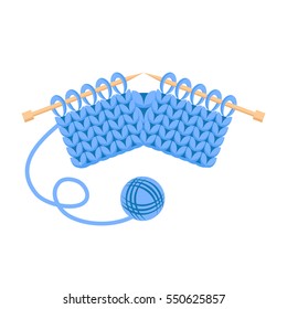 design knitting template with spokes 