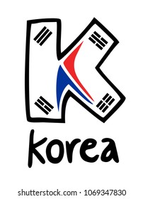 Design of Korea symbol