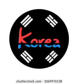 Design of Korea symbol