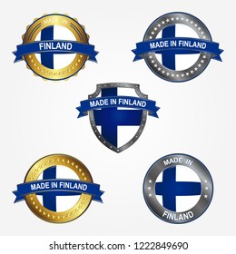 Design label of made in Finland