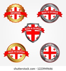 Design label of made in Georgia