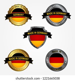 Design label of made in Germany