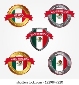 Design label of made in Mexico