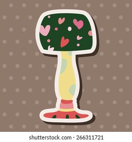 design lamp style theme elements vector,eps