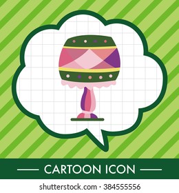 design lamp style theme elements vector,eps