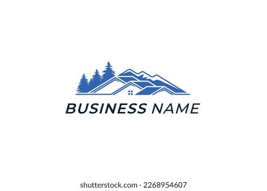 design landscape mountain and home