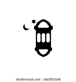 design lantern icon templates on Ramadan