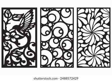 Design for Laser, CNC, Graphic work