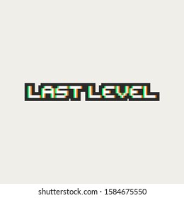 Design of last level visual message icon