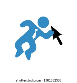 design of launching cursor icon