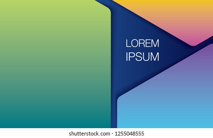 design layout. Annual report, Brochure, catalog. Business vector template. Simple Flyer promotion. magazine, Presentation cover. background, pattern, Abstract Vector illustration.