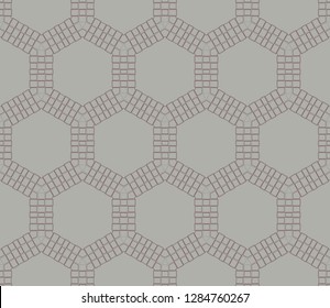 Design layout background. Geometric seamless pattern in modern stylish. Vector seamless pattern
