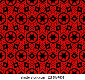 Design layout background. Geometric seamless pattern in modern style. Vector seamless pattern