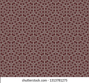 Design layout background. Geometric seamless pattern in modern stylish. Vector seamless pattern