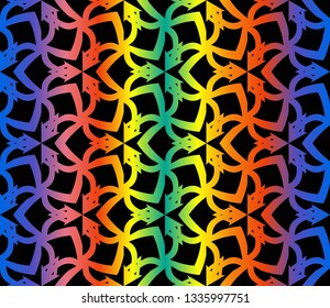 Design layout background. Geometric seamless pattern in modern stylish. Vector seamless pattern