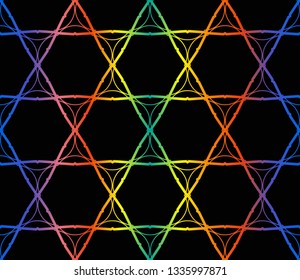 Design layout background. Geometric seamless pattern in modern stylish. Vector seamless pattern