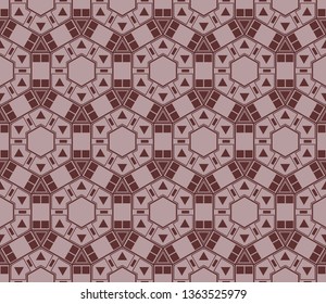 Design layout background. Geometric seamless pattern in modern stylish. Vector seamless pattern