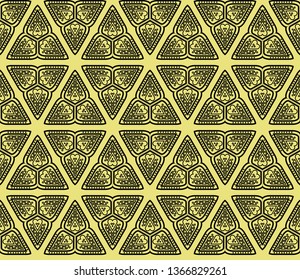 Design layout background. Geometric seamless pattern in modern stylish. Vector seamless pattern
