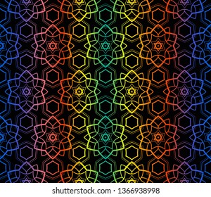 Design layout background. Geometric seamless pattern in modern stylish. Vector seamless pattern