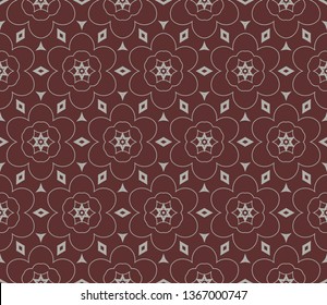Design layout background. Geometric seamless pattern in modern stylish. Vector seamless pattern