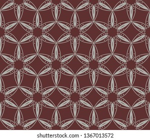 Design layout background. Geometric seamless pattern in modern stylish. Vector seamless pattern